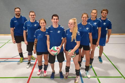 Das Mannschaftsfoto der Mixed 1