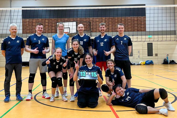 Mannschaftsfoto der Mixed 5