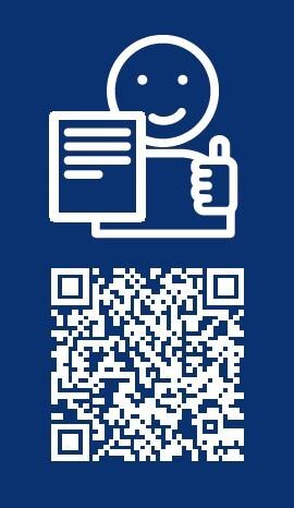Lesezeichen der TEAM-Zeitschrift mit QR-Code, über den Texte in Einfacher Sprache zugänglich sind