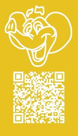 Lesezeichen der TEAM-Zeitschrift mit QR-Code, über den Inhalte für Kinderzugänglich sind